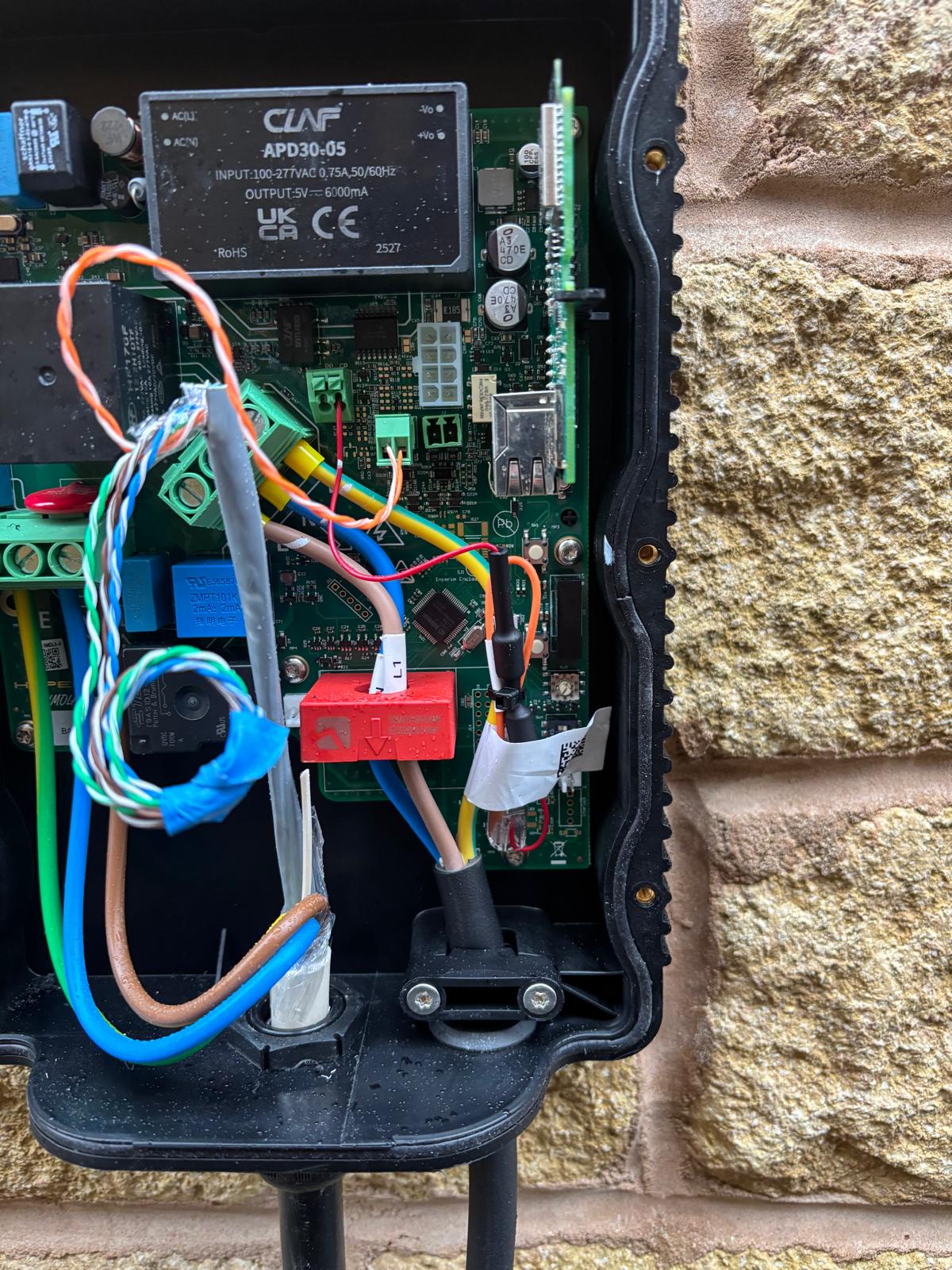 Completed Hypervolt charger installation